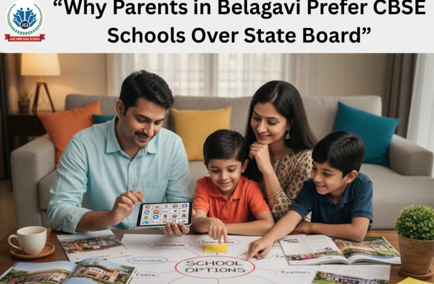 Why Parents in Belagavi Prefer CBSE Schools Over State Board
